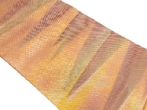 リサイクル　変わり霞模様名古屋帯